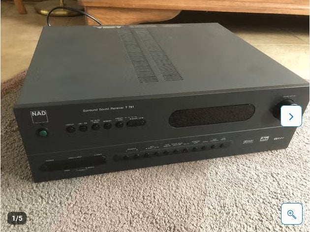 Te koop: Top klasse AV-receiver NAD T761., Ophalen, Zo goed als nieuw, 120 watt of meer, Overige merken