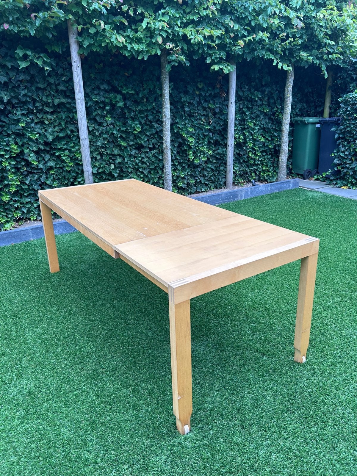 Gratis af te halen: uitschuiftafel hout, Ophalen, Gebruikt, Rechthoekig, Hout
