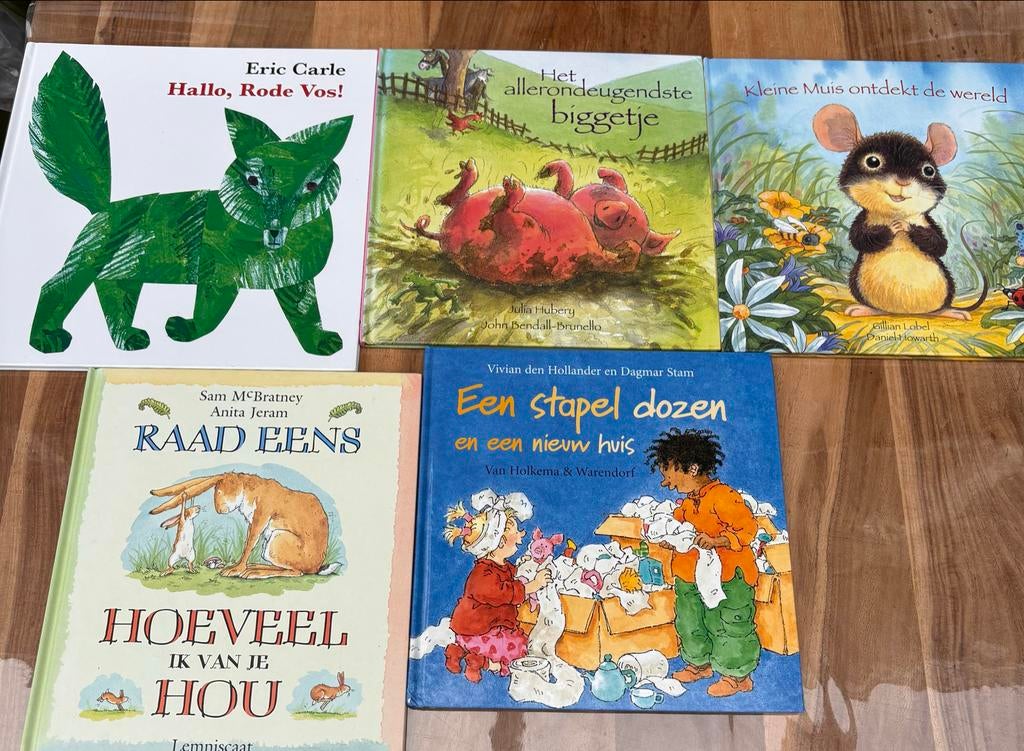 Kinderboeken: Eric Carle, Raad Eens Hoeveel Ik Van Je Hou, Boeken, Fictie algemeen, Jongen of Meisje, Ophalen of Verzenden, Zo goed als nieuw