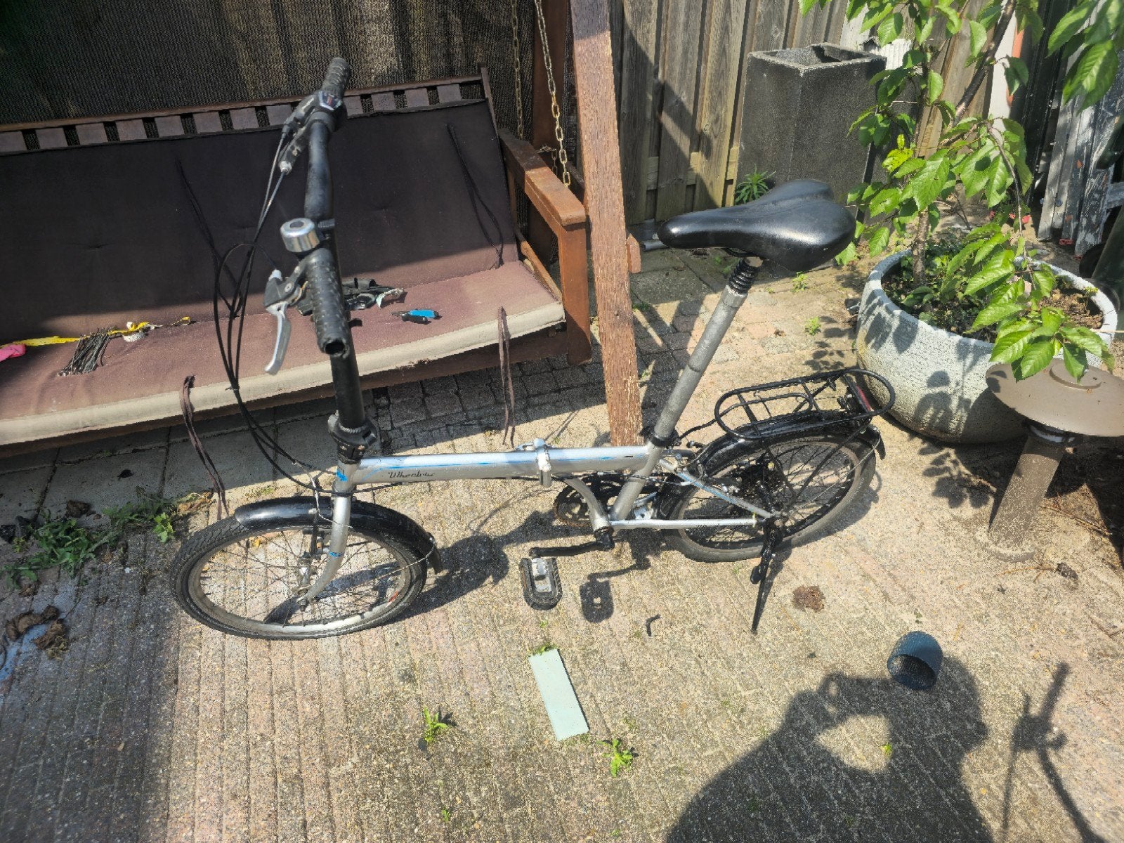 Wheelerz vouwfiets met 6 versnellingen - Goede staat, Fietsen en Brommers, Fietsen | Vouwfietsen, 20 inch of meer, Gebruikt, Velgrem