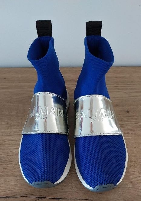 Originele Balmain Paris ''Cameron´´ Knit Sneakers-Maat 36 D, Kleding | Dames, Schoenen, Blauw, Ophalen of Verzenden, Sneakers of Gympen