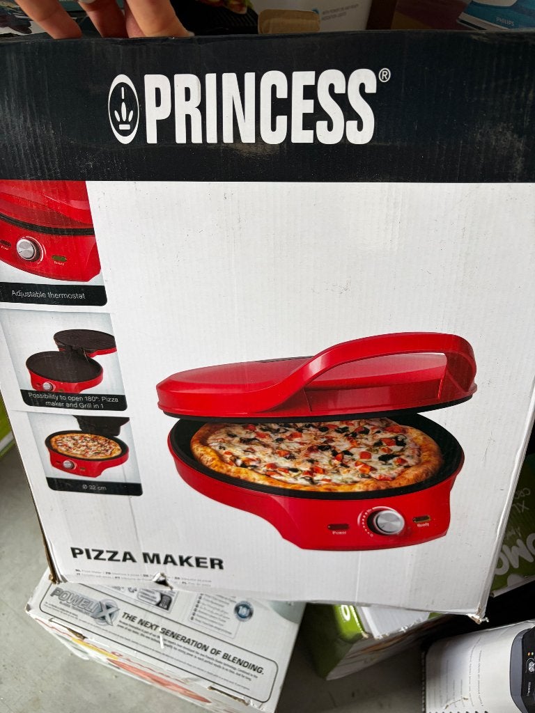 Pizza maker, Ophalen, Nieuw