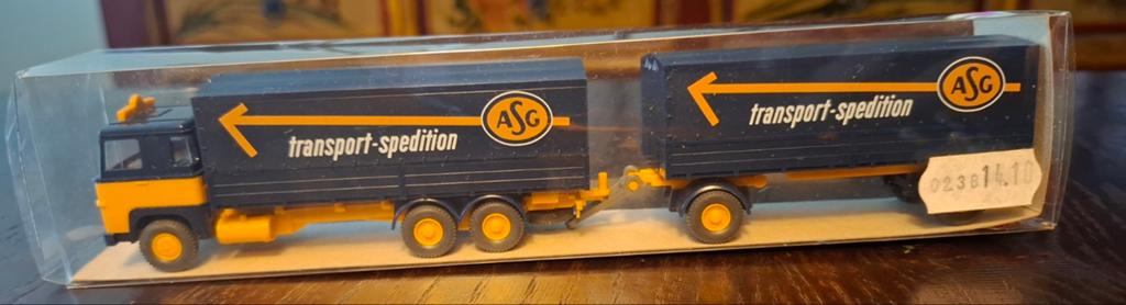Wiking Scania Fernlastzug modelauto schaal HO, Hobby en Vrije tijd, Modelauto's | 1:87, Ophalen of Verzenden, Nieuw, Bus of Vrachtwagen