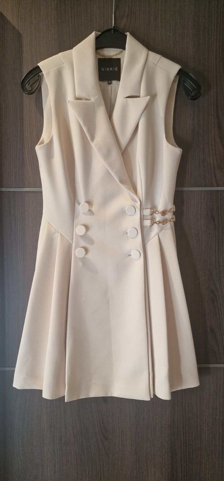 Nikkie jurk/blazer/rok/jas/vest, Kleding | Dames, Jurken, Zo goed als nieuw, Maat 36 (S), Zwart, Ophalen of Verzenden