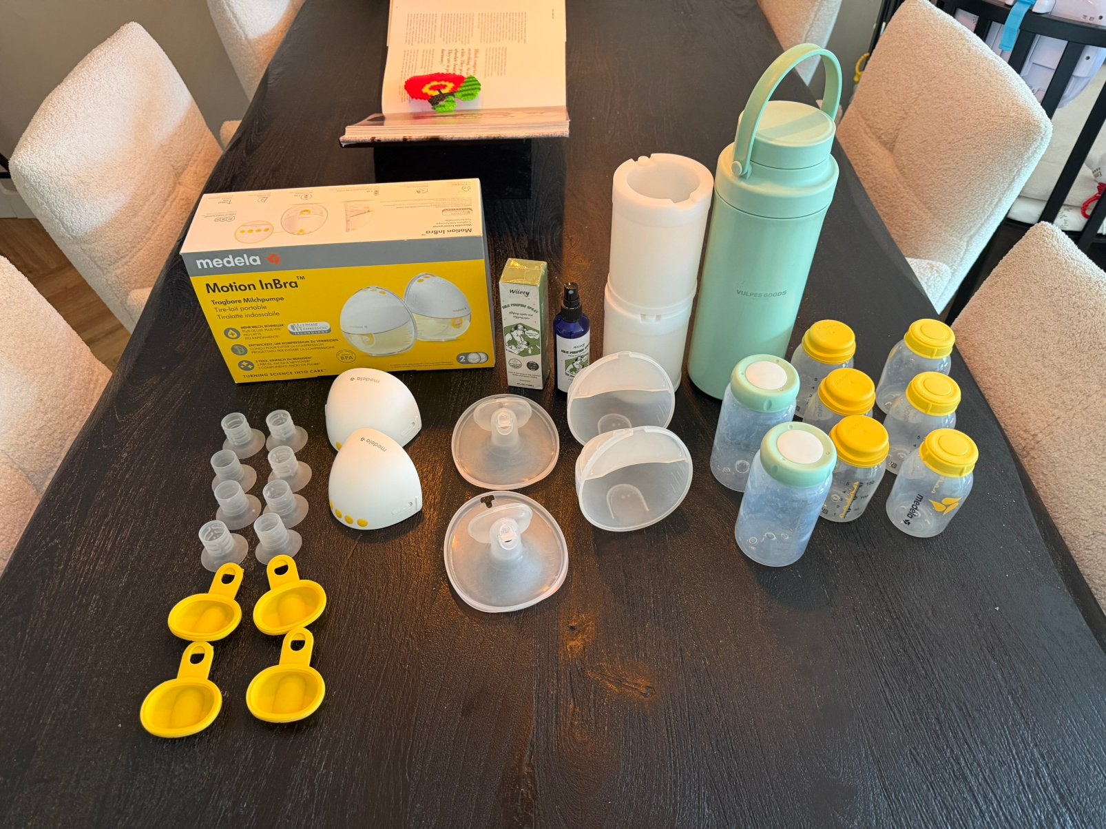 Medela motion InBra dubbele borstkolf & melkkoeler, Gebruikt, Medela, Draadloos, Borstkolf