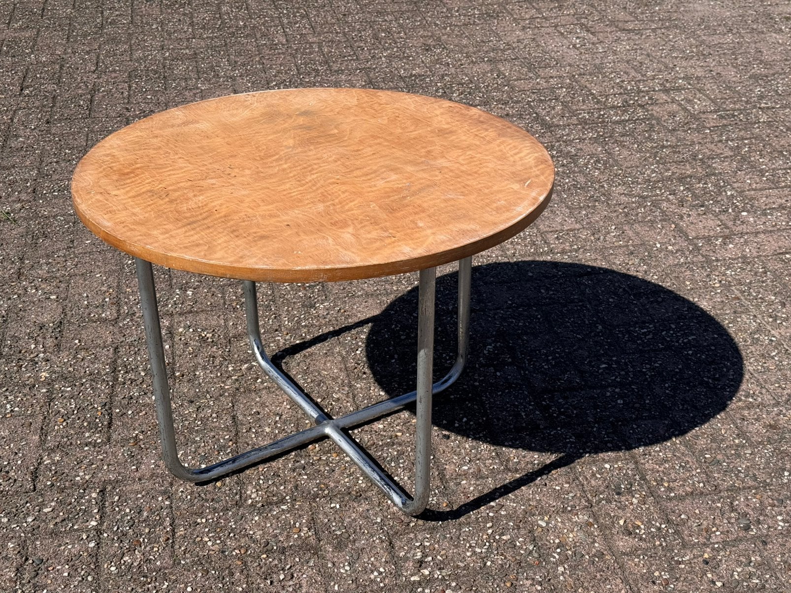 Leuke Vintage Gispen Buisframe Tafel, Ophalen