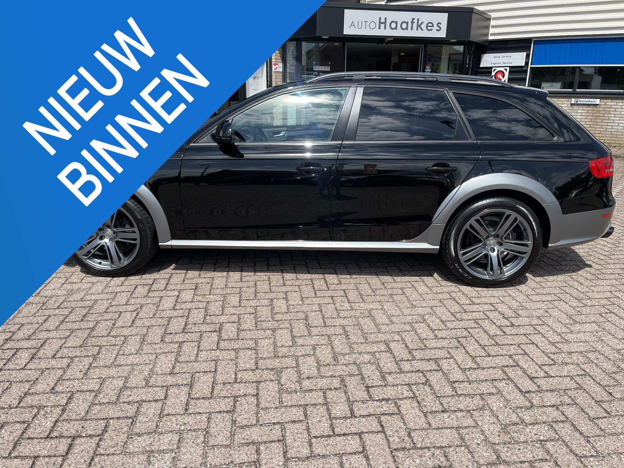 Audi A4 allroad quattro 2.0 TFSI Pro Line Volledig leren sto, Automaat, Euro 5, Gebruikt, Zwart