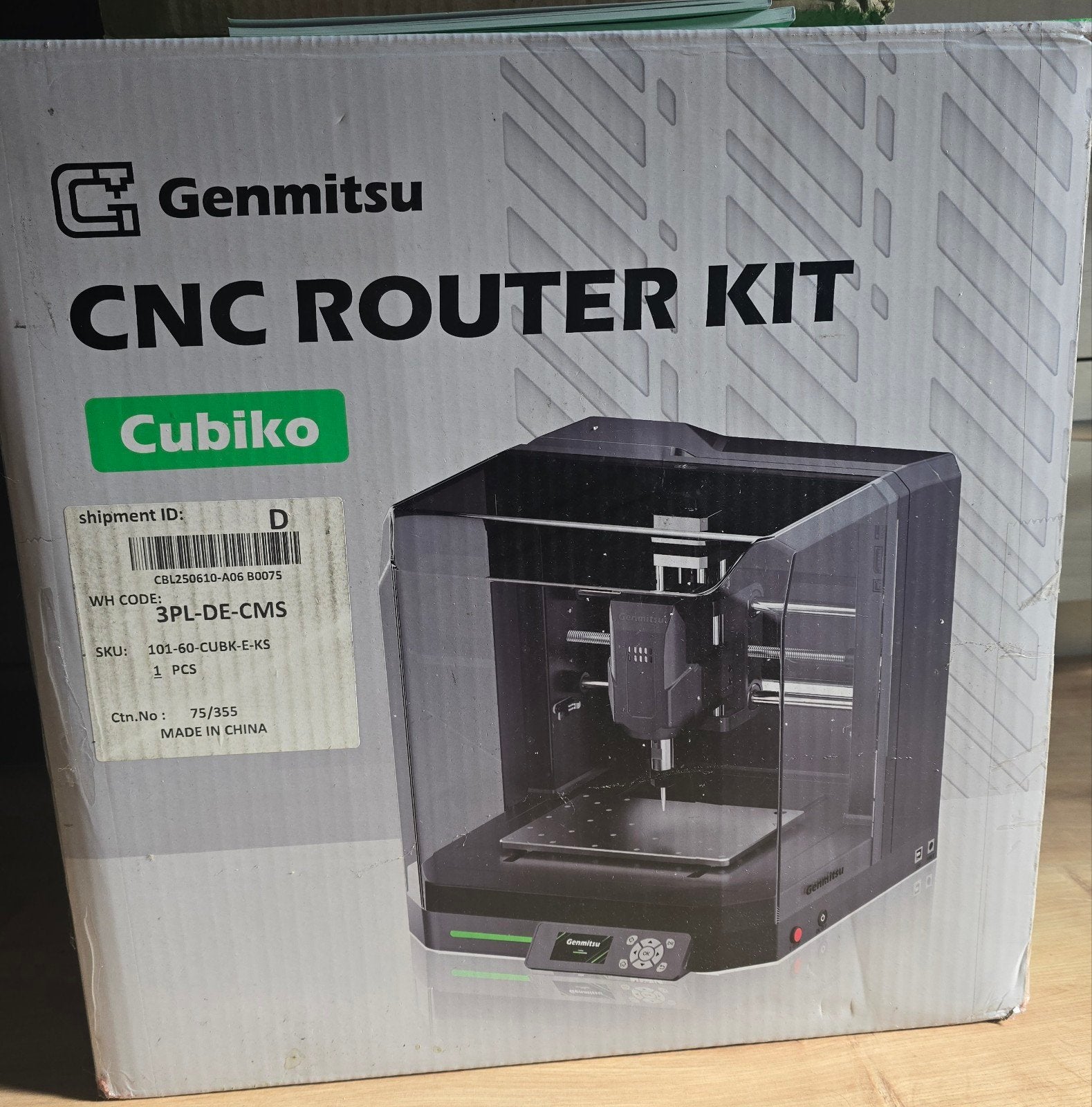 Genmitsu Cubiko CNC Router Kit met extra Module, Ophalen, Zo goed als nieuw