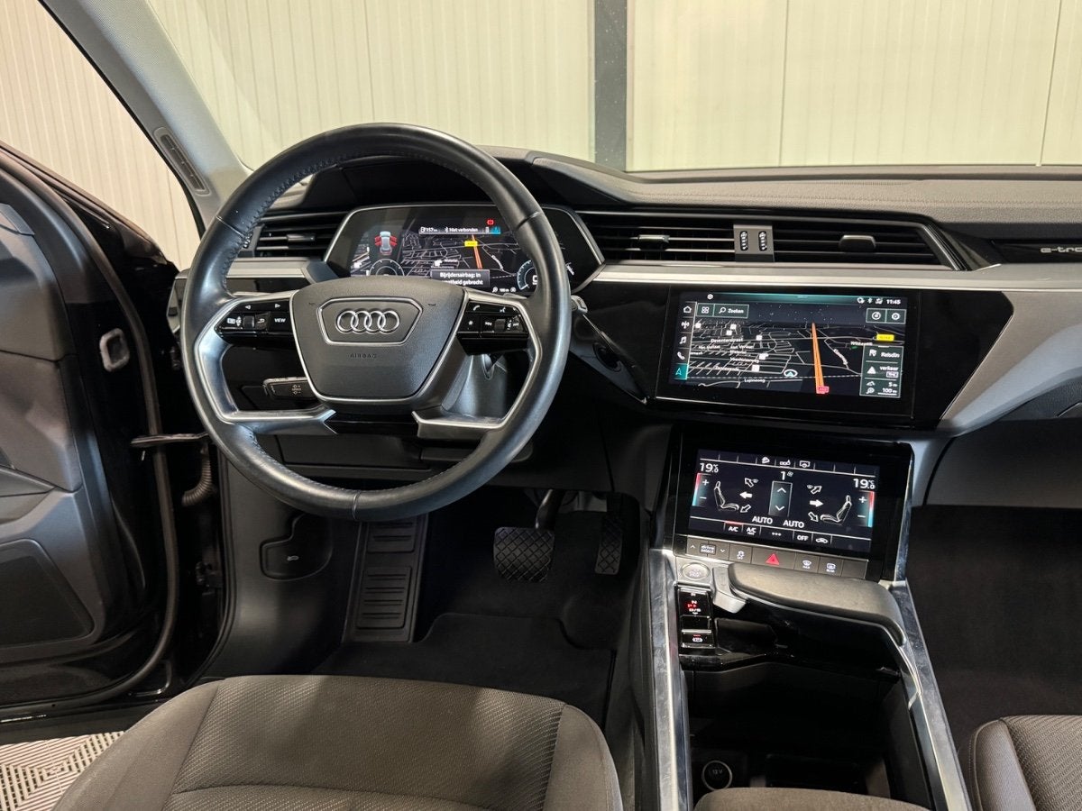 Audi e-tron 50 Quattro | Edition 71kWh | SoH 89% | Navi | Vi, Automaat, 0 cilinders, 71 kWh, Zwart