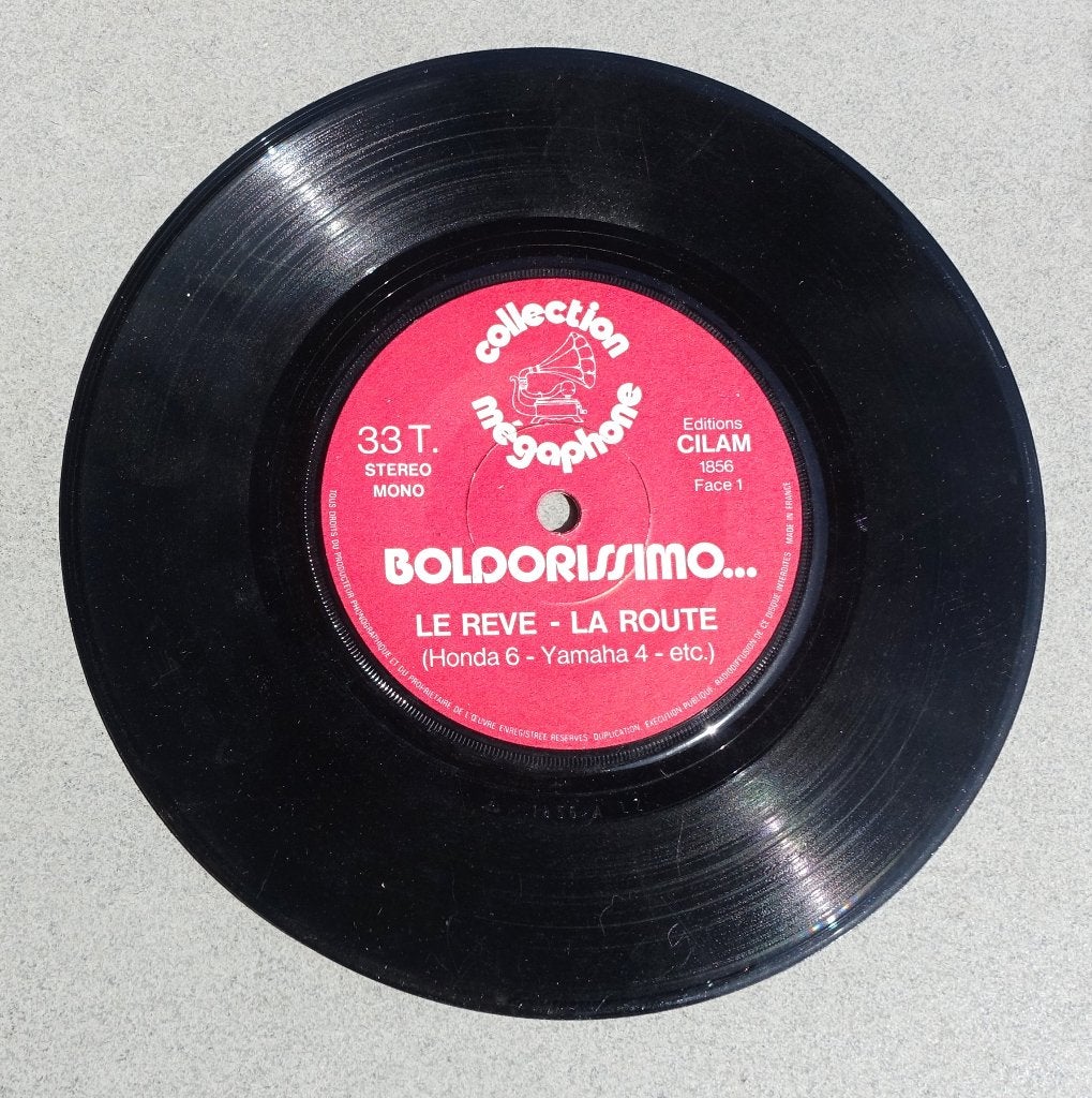 Boldorissimo - Le Rêve - La Route / Le 35e Bol d'Or, Beschermende buitenhoes, Ophalen of Verzenden, Gebruikt, Overige genres