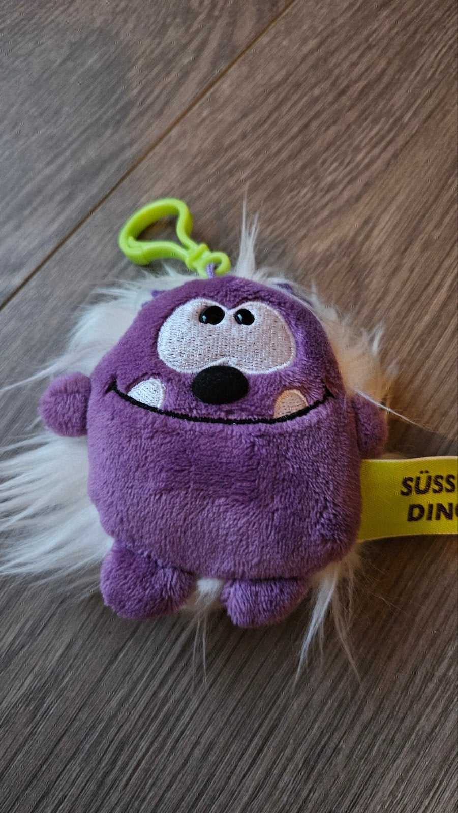 Nici pluche sleutelhanger Luck to Go!, Ophalen of Verzenden, Zo goed als nieuw, Overige typen