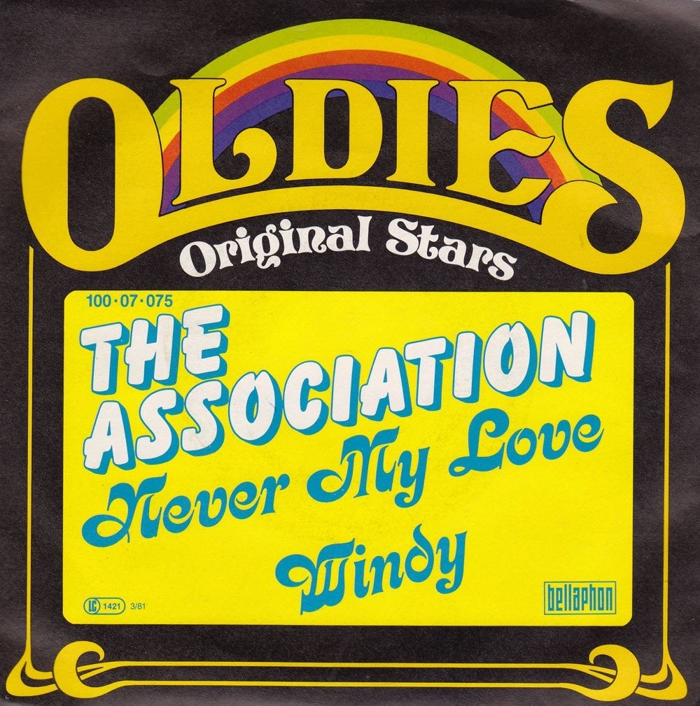 The Association - Never My Love 7", Ophalen of Verzenden, Zo goed als nieuw, 7 inch, Pop