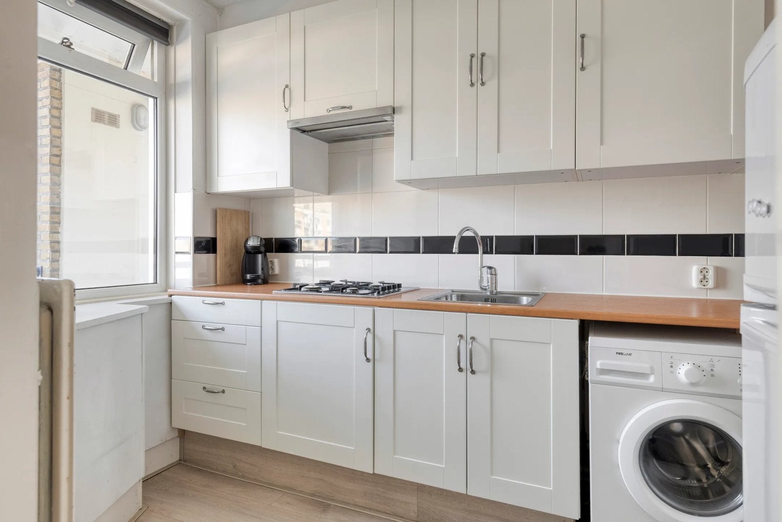 Gratis afhalen: nette KEUKEN!, Ophalen of Verzenden, Zo goed als nieuw, Enkelwandige keuken