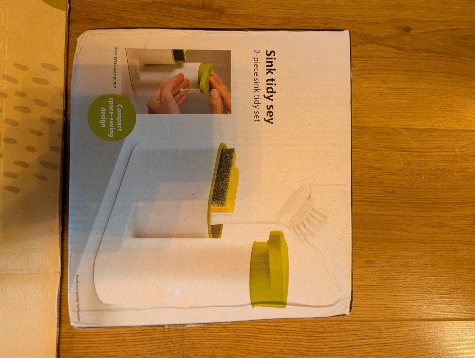 Sink Tidy Set - 2-delige compacte gootsteen organizer, Overige typen, Kunststof, Nieuw, Ophalen of Verzenden