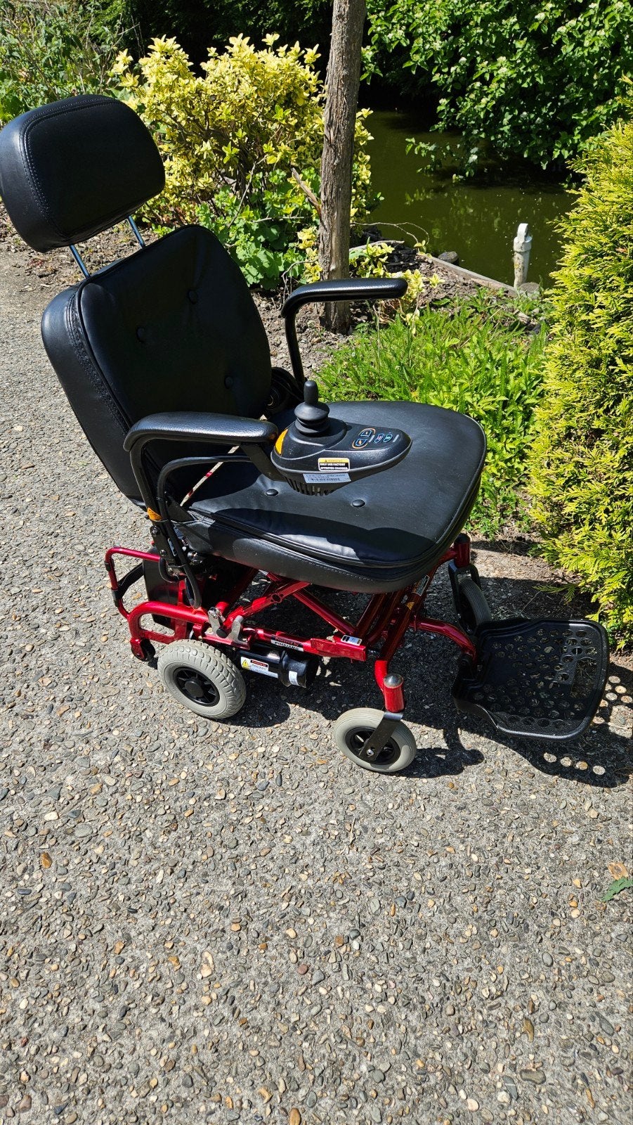 Shoprider elektrische rolstoel, deelbaar voor vervoer, zgan!, Diversen, Rolstoelen, Ophalen, Inklapbaar, Zo goed als nieuw, Elektrische rolstoel