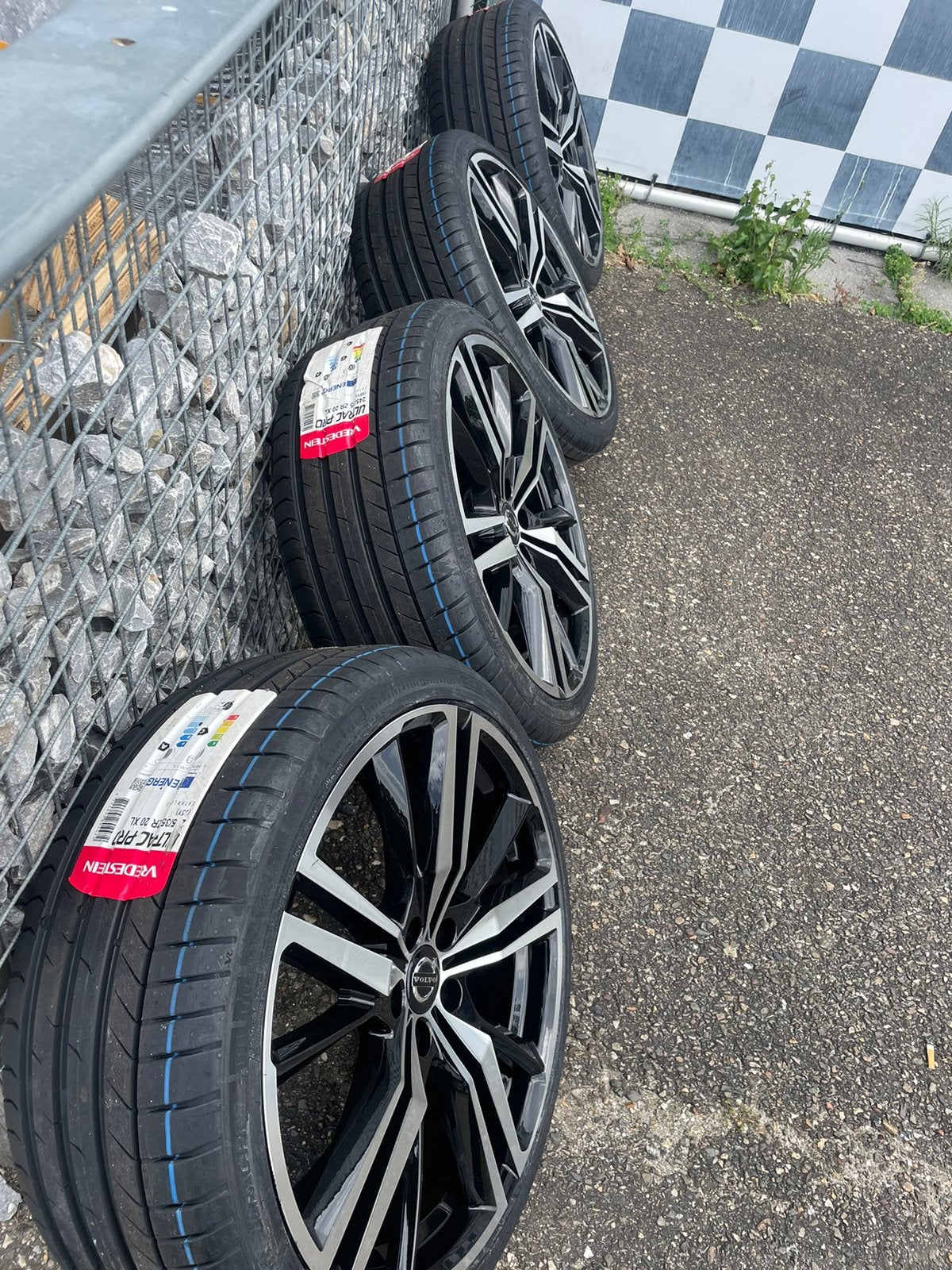 20 inch Volvo V60 velgen 5x108 + zomerbanden 245 35 20, 245 mm, Velg(en), Nieuw, Ophalen of Verzenden