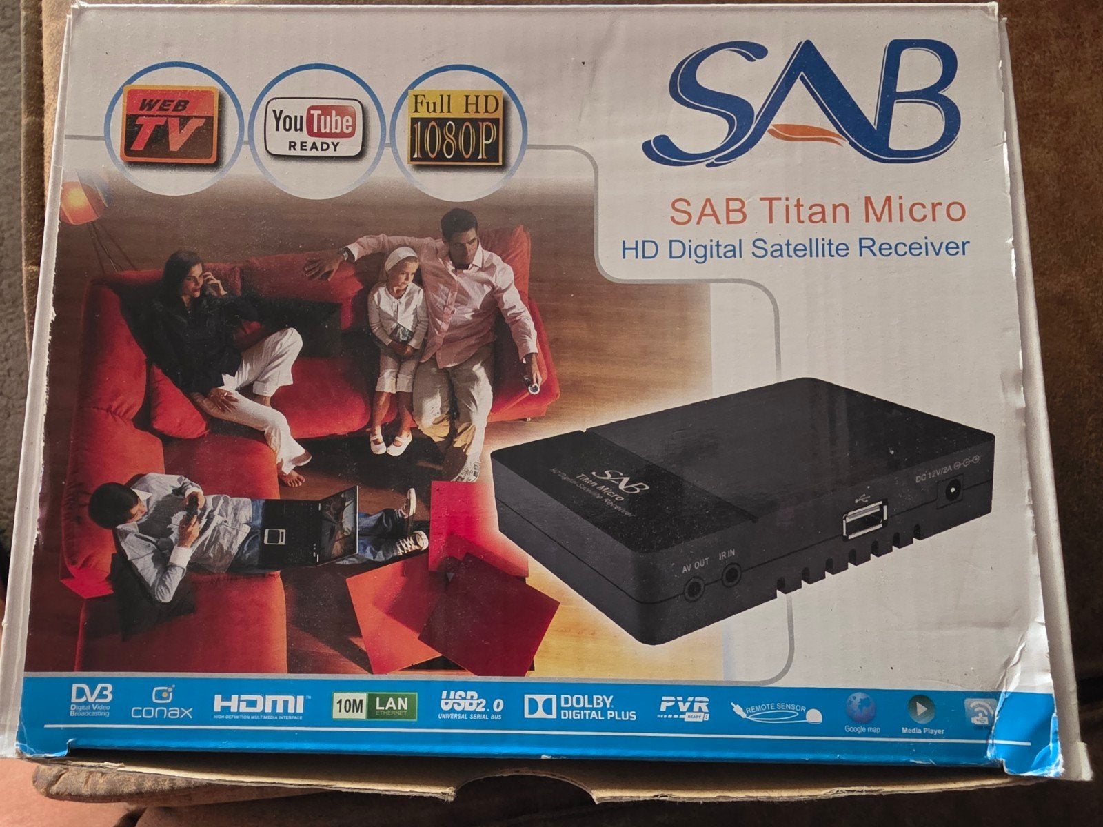 SAB TITAN MICRO + AFSTANDSBEDIENING., Ophalen, Gebruikt