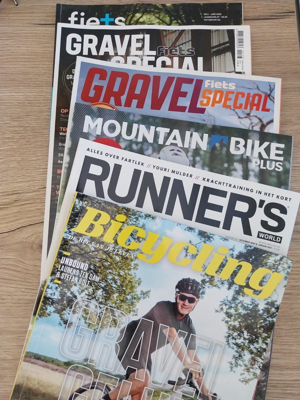 Sport Magazine Collectie: Gravel, Runner's, en Mountainbike, Ophalen of Verzenden, Zo goed als nieuw, Sport en Vrije tijd