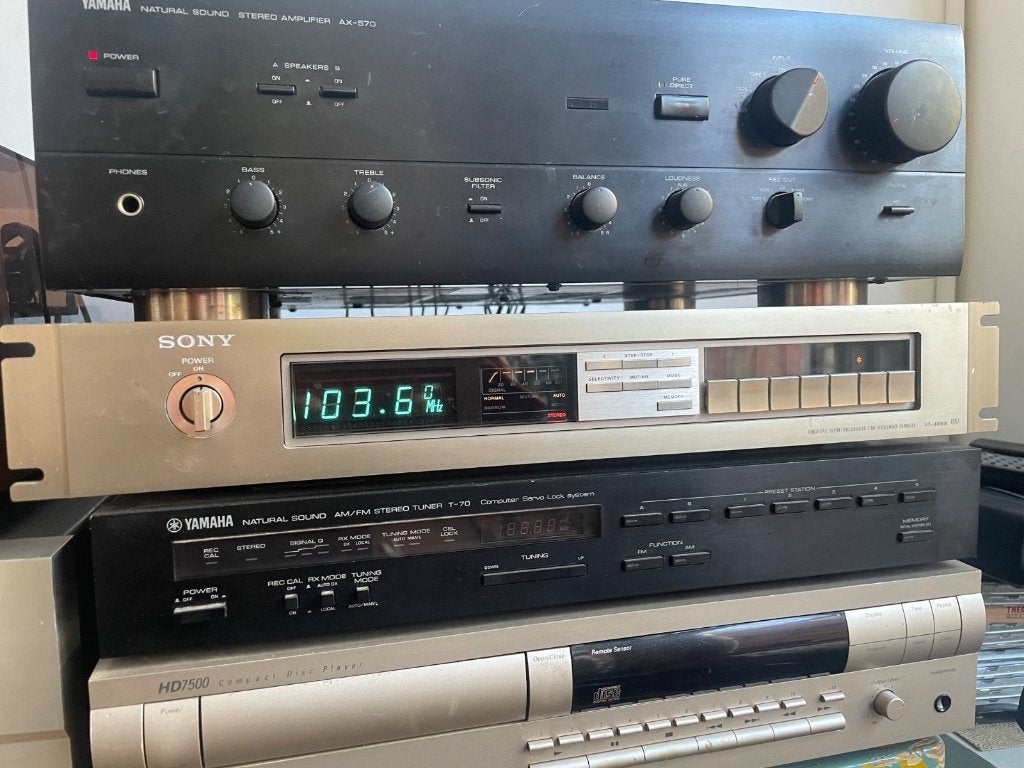 tuner Sony ST-J88B, Ophalen