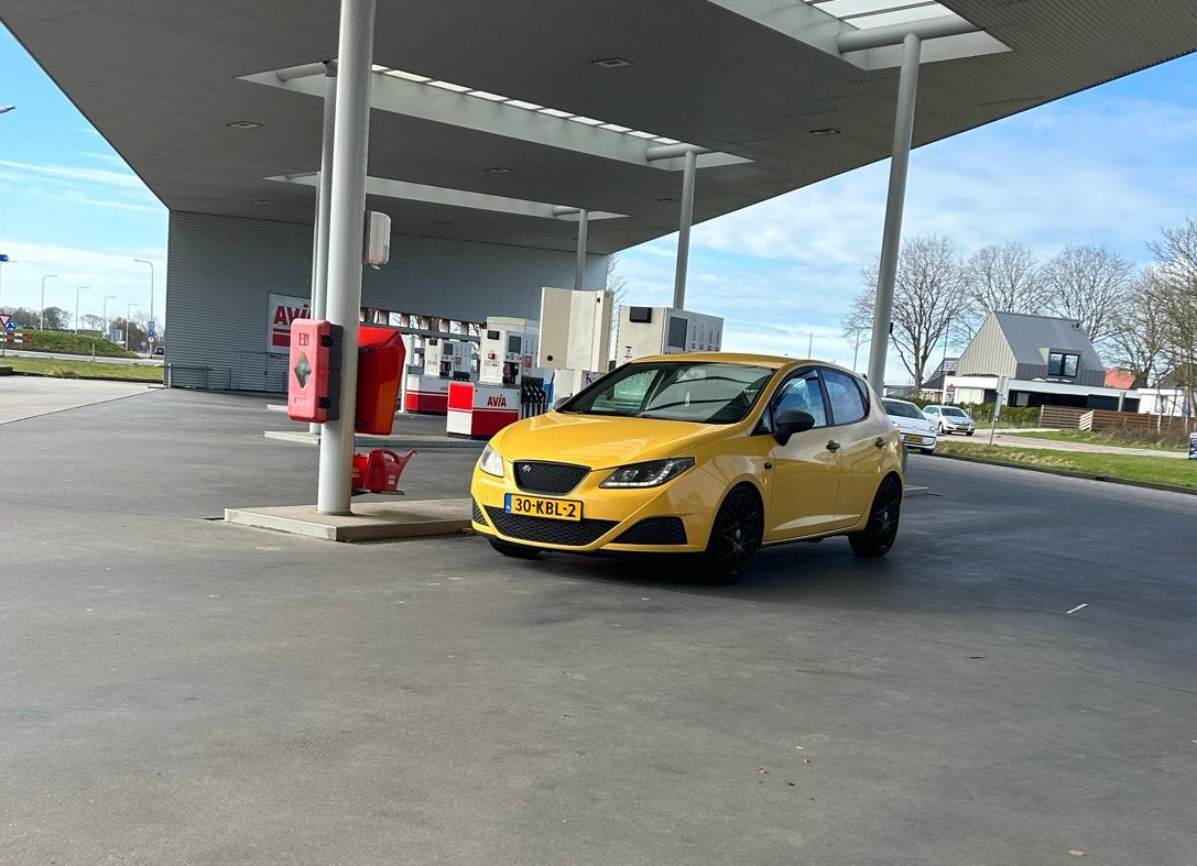 Seat Ibiza 1.2 2009 Geel, Auto's, Voorwielaandrijving, Stof, 40 €/maand, 1198 cc
