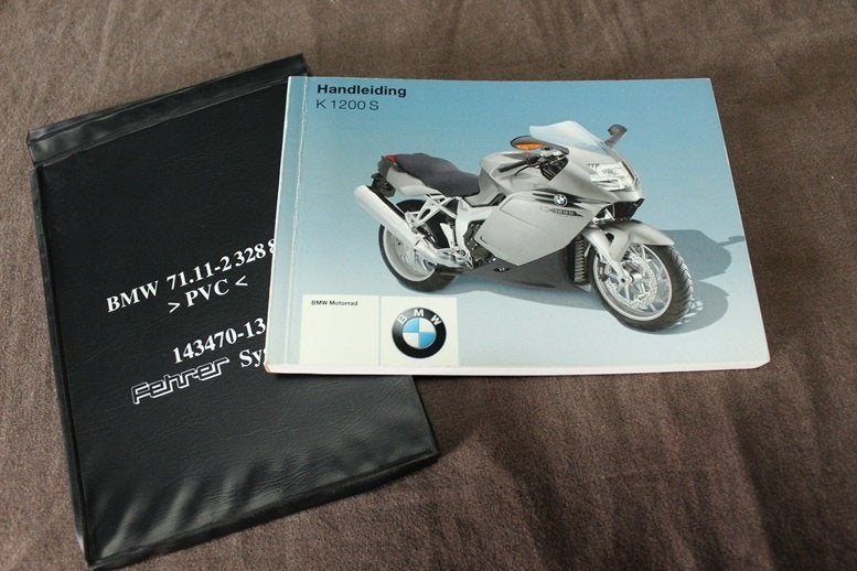 BMW K1200 S  2005 motorfiets handleiding instructie boekje, Motoren, Handleidingen en Instructieboekjes, Ophalen of Verzenden