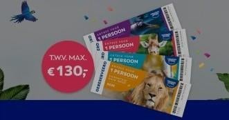 Vriendenloterij Uitje 4 personen, Tickets en Kaartjes, Drie personen of meer, Ticket of Toegangskaart