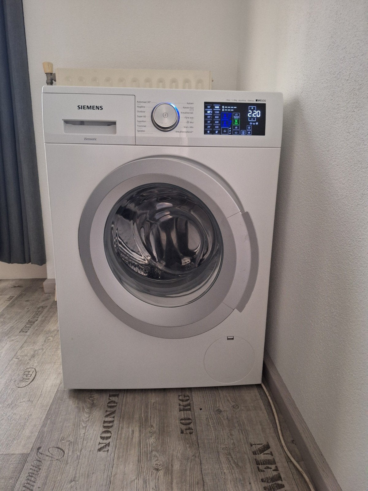 Siemens iQ500 Wasmachine - 8kg, 1400 toeren,, Witgoed en Apparatuur, Wasmachines, Ophalen