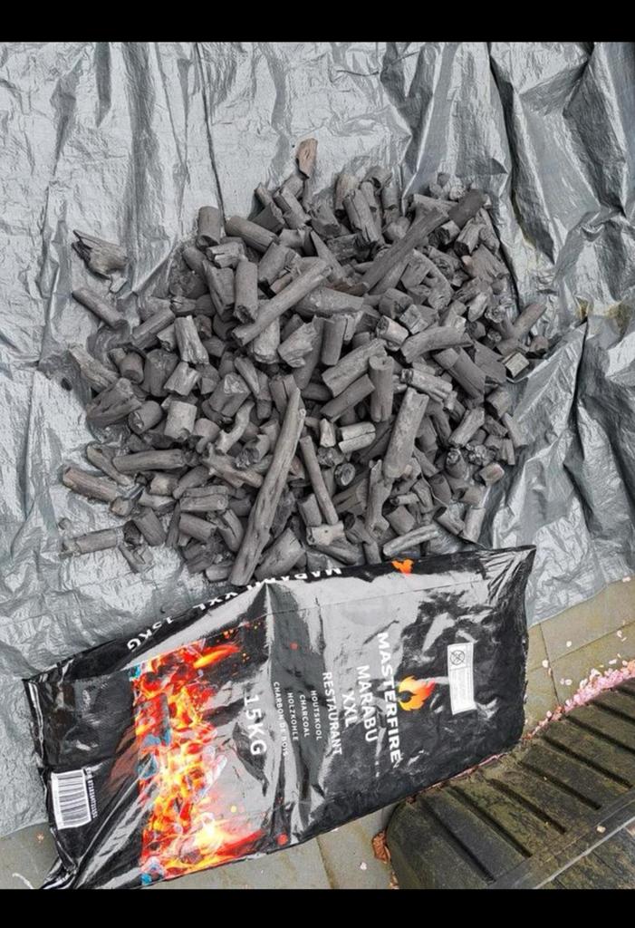 Houtskool Marabu 15 kilo, Ophalen of Verzenden, Nieuw