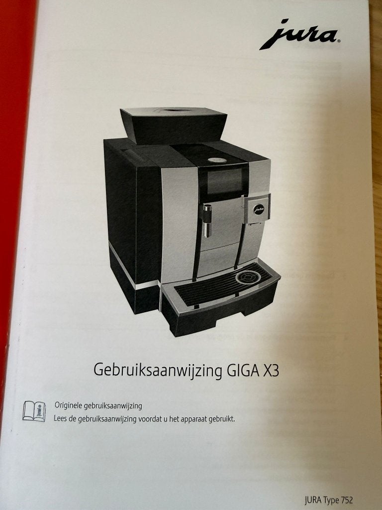 Jura GIGA X3 Koffiemachine, Witgoed en Apparatuur, Koffiezetapparaten, Ophalen, 10 kopjes of meer, Koffiemachine, Koffiebonen