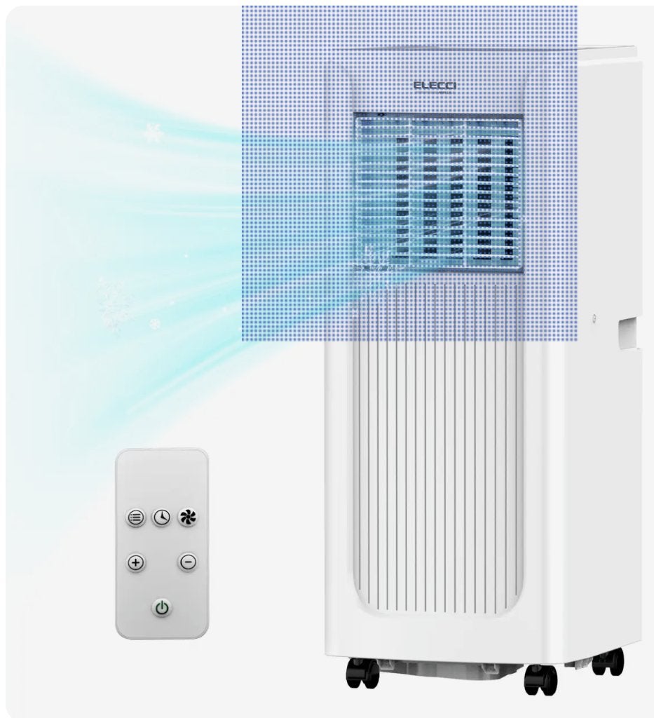 Nieuwe Elecci KY17C1 Mobiele 4-in-1 airconditioning, Ophalen, Minder dan 60 m³, Energieklasse A of zuiniger, Nieuw