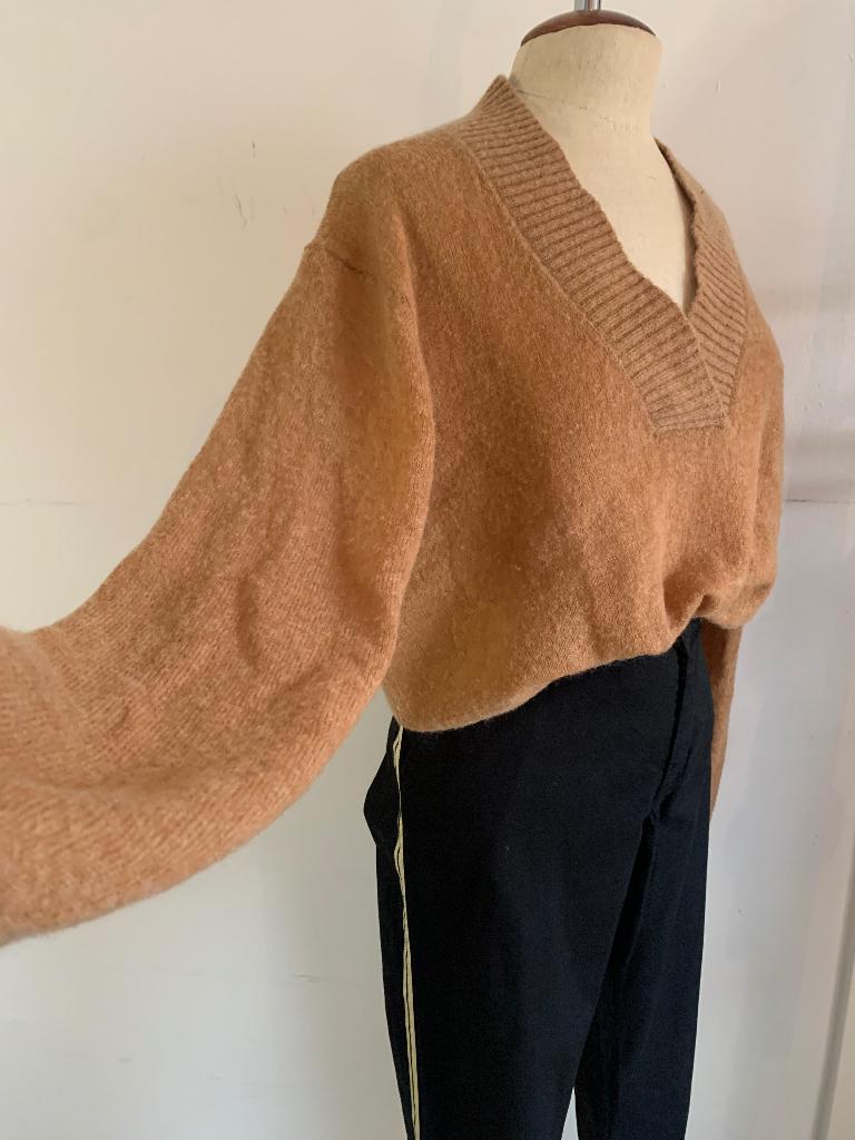 Stroke V-hals trui cognac bruin XXL= L/40, Maat 38/40 (M), Bruin, Verzenden, Nieuw