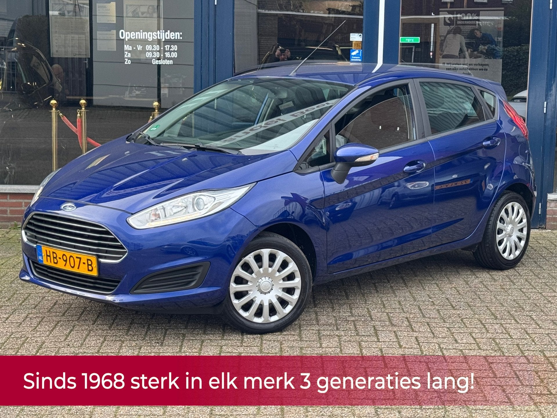 Ford Fiesta 1.0 Style NL AUTO NAP 1 eigenaar! DRIEM NIEUW l, Auto's, Ford, Voorwielaandrijving, Start-stop-systeem, Stof, 525 kg