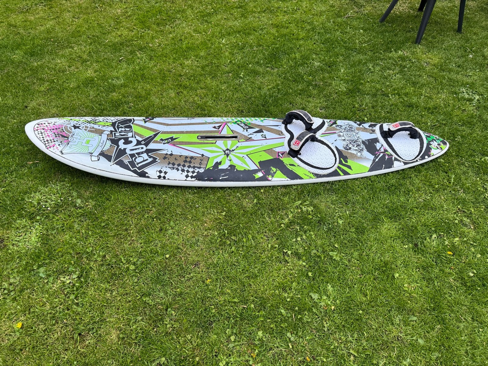 Tabou Pocket Windsurfplank 69L thruster, Ophalen, Met voetbanden, Tabou, Minder dan 250 cm