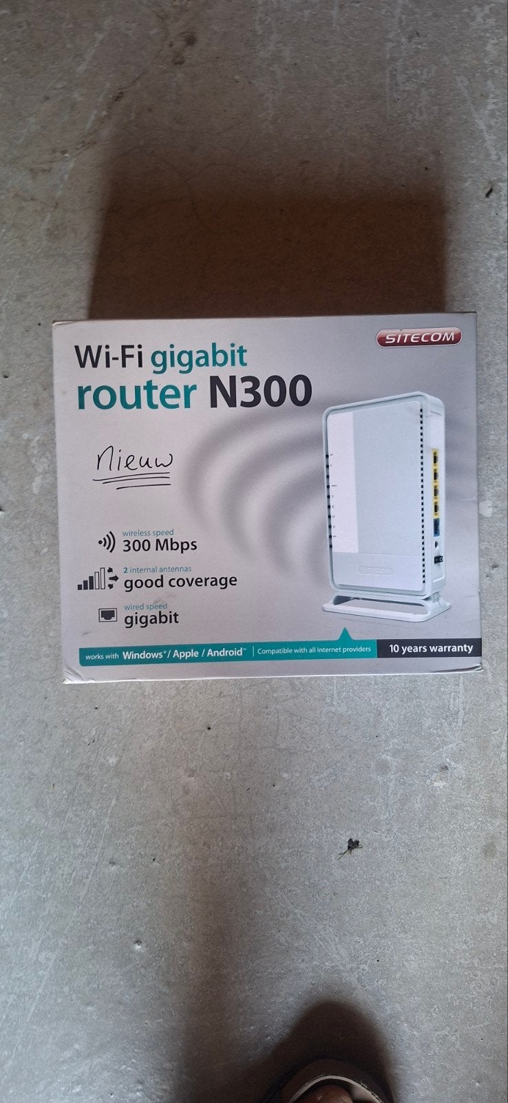 Sitecom Wi-Fi Gigabit Router N300 - Nieuw in doos, Ophalen, Nieuw, Router, Sitecom