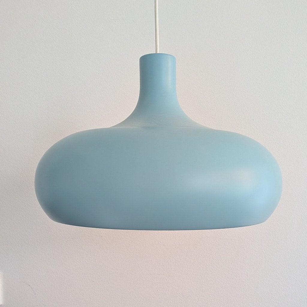 IKEA VÄXJÖ hanglamp turquoise Aluminium, Ophalen of Verzenden, Kunststof, E27 (groot)