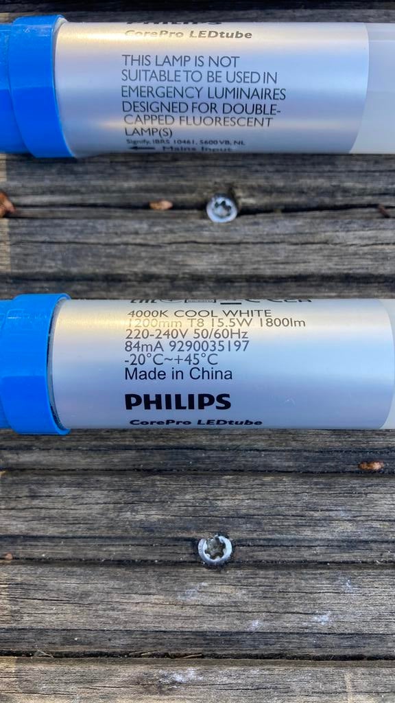 Philips LED tube / TL-balk / lamp (5 stuks), Ophalen, Zo goed als nieuw