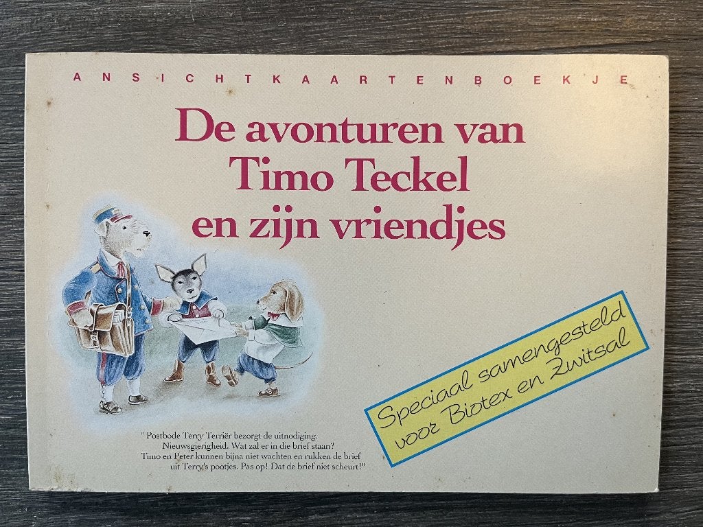 De avonturen van Timo Teckel en zijn vriendjes, Ophalen of Verzenden, Nieuw, Overige typen