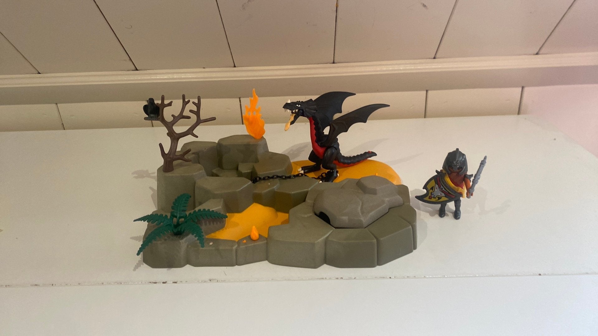 Playmobil drakenridder met draak nunmer 4006, Pirates, Gebruikt, Complete set, Overige typen