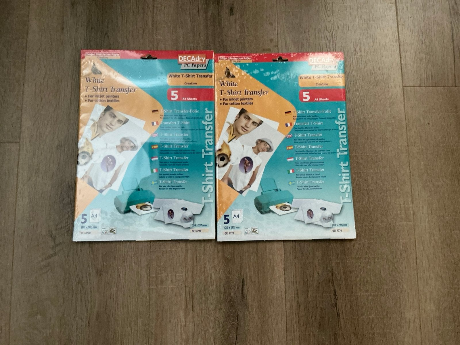 Decadry textielfolie ,5 vel per pak, transferfolie, Ophalen of Verzenden, Nieuw