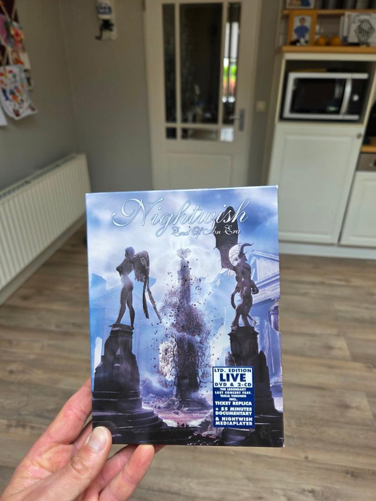 Nightwish - End of an Era (Limited Edition DVD + 2CD), Alle leeftijden, Ophalen of Verzenden, Zo goed als nieuw