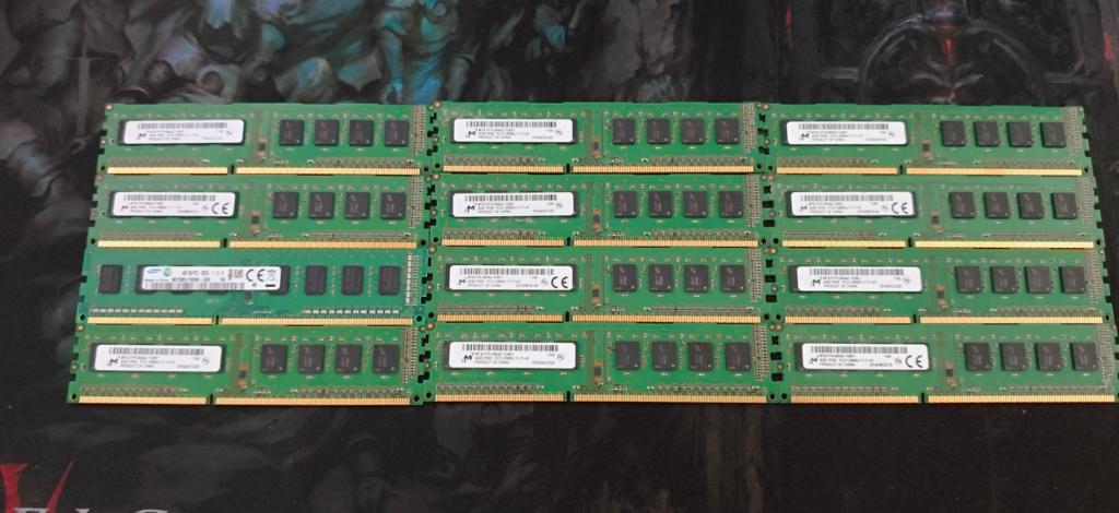 13x 4GB DDR3 PC geheugen, Computers en Software, RAM geheugen, Gebruikt, DDR3, Ophalen of Verzenden, Desktop