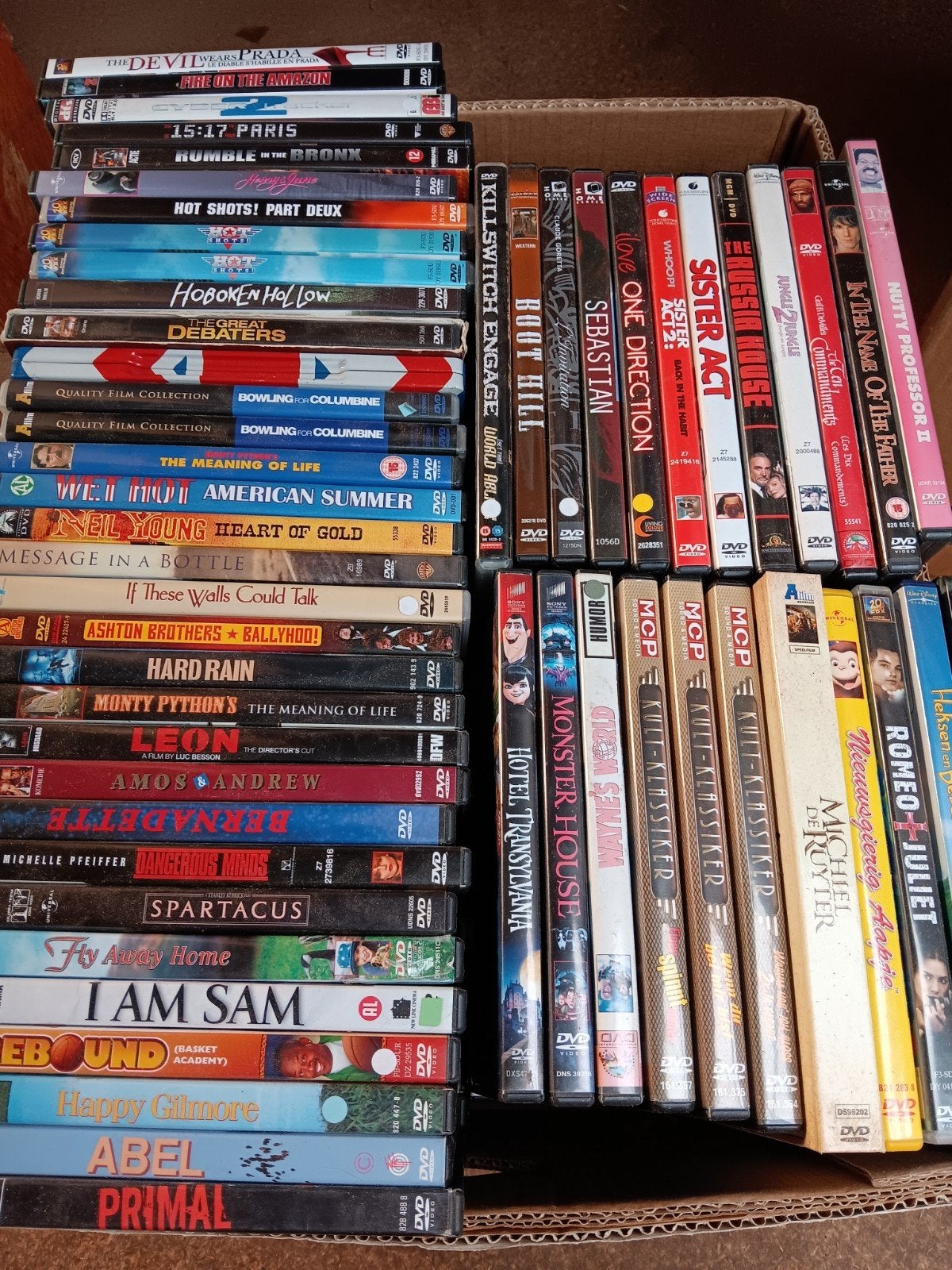 120 dvd.s nieuw lotje nl ondertiteling, Alle leeftijden, Ophalen of Verzenden, Zo goed als nieuw
