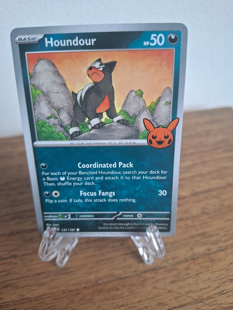 Trick or trade 2024 houndour, Ophalen of Verzenden, Zo goed als nieuw