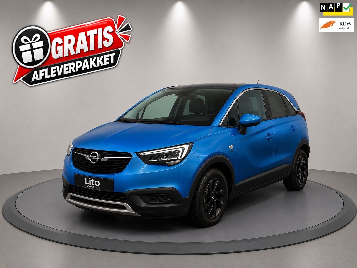 Opel Crossland X 1.2 Edition 2020|NAVI|NAP|AIRCO|CARPLAY|, Auto's, Voorwielaandrijving, 83 pk, Gebruikt, Euro 6