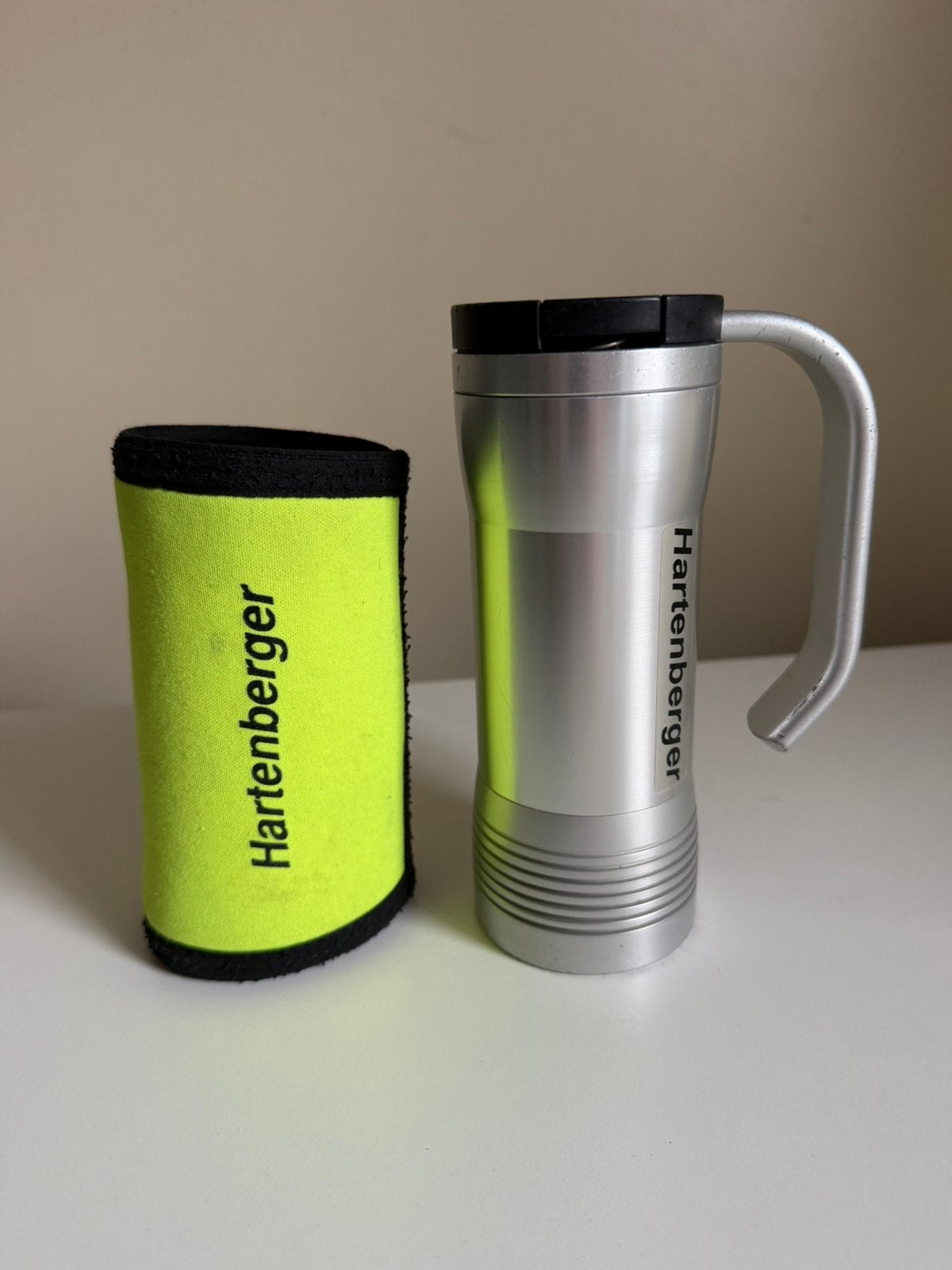 Duiklamp Hartenberger mini compact LCD, Watersport en Boten, Duiken, Ophalen of Verzenden, Zo goed als nieuw, Duiklamp