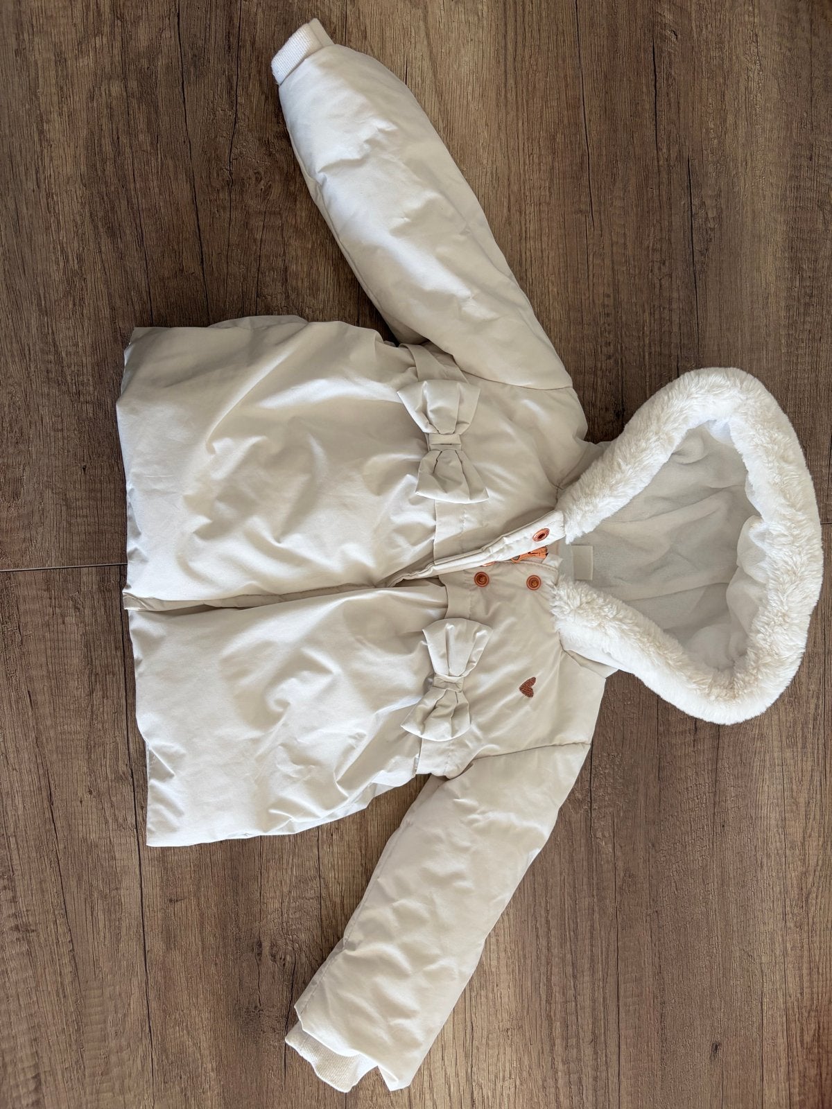 NEXT baby winterjas 12-18 maanden, Ophalen of Verzenden, Zo goed als nieuw, Meisje