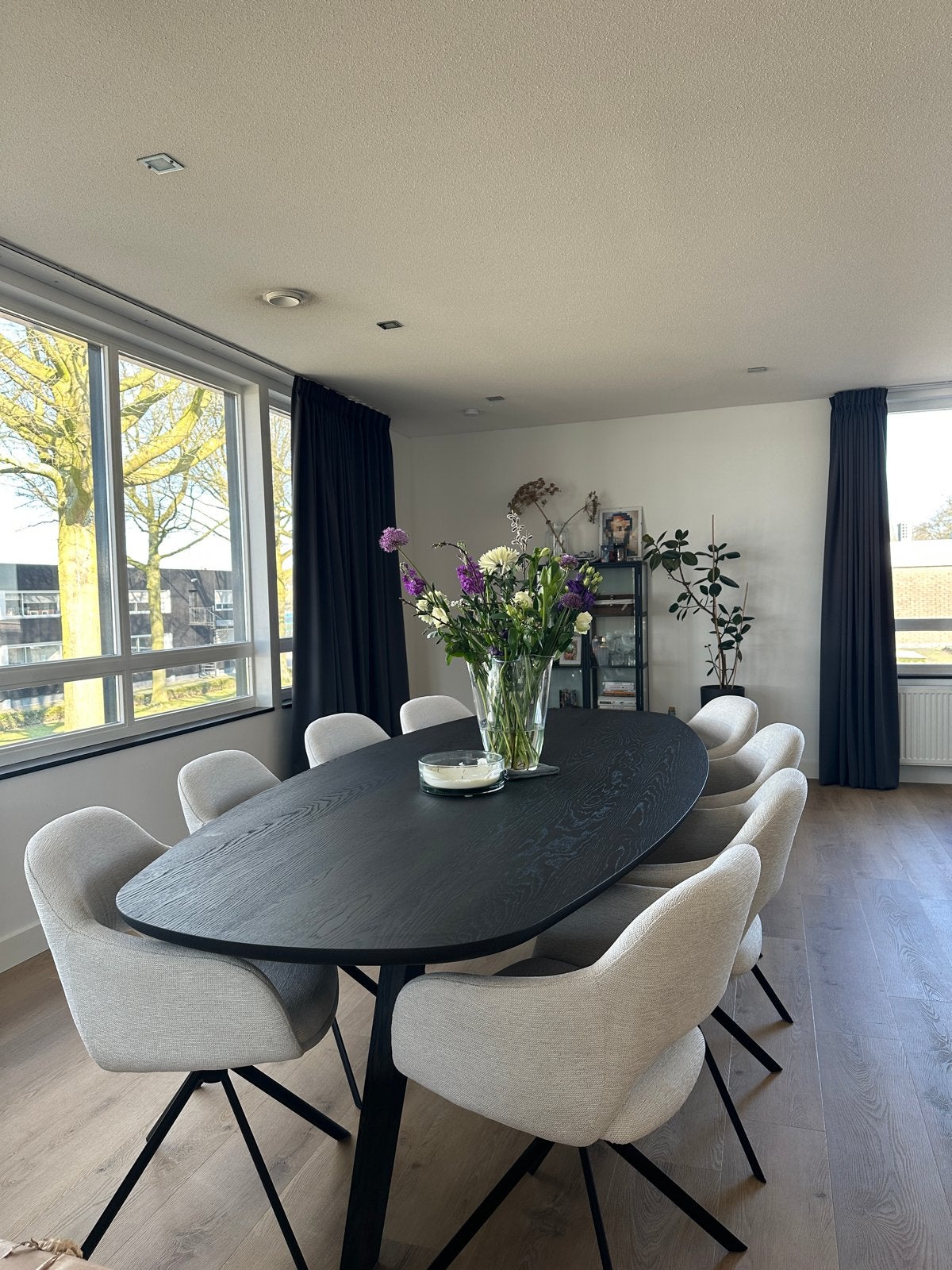 Table du Sud Deens ovale eettafel zo goed als nieuw!, Ophalen, 100 tot 150 cm, Eikenhout, 200 cm of meer