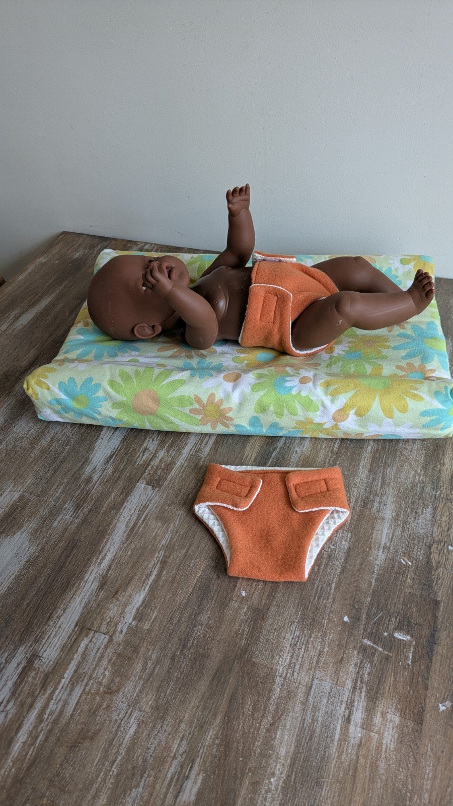 aankleedkussen voor babyborn met luiers, Ophalen of Verzenden, Nieuw, Babypop