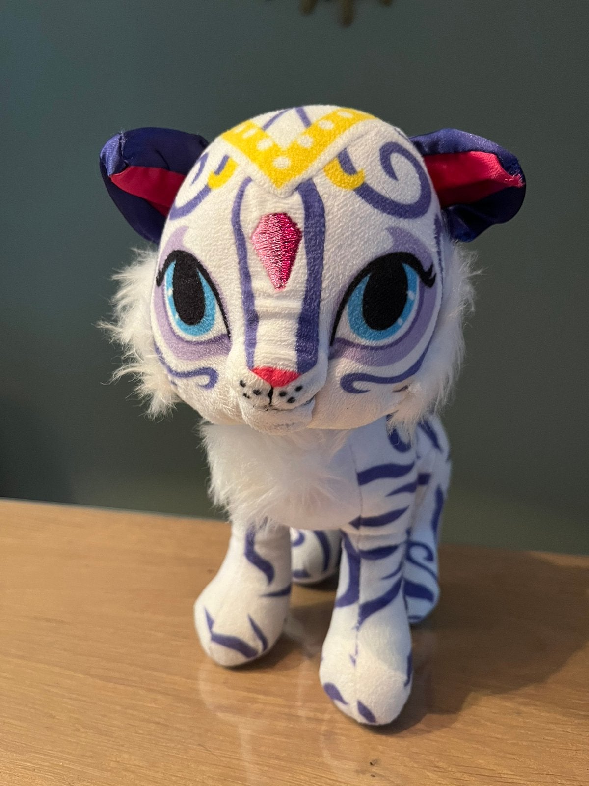 Leuke Shimmer & Shine Nahal pluche tijger 24cm, Ophalen of Verzenden, Zo goed als nieuw, Overige typen