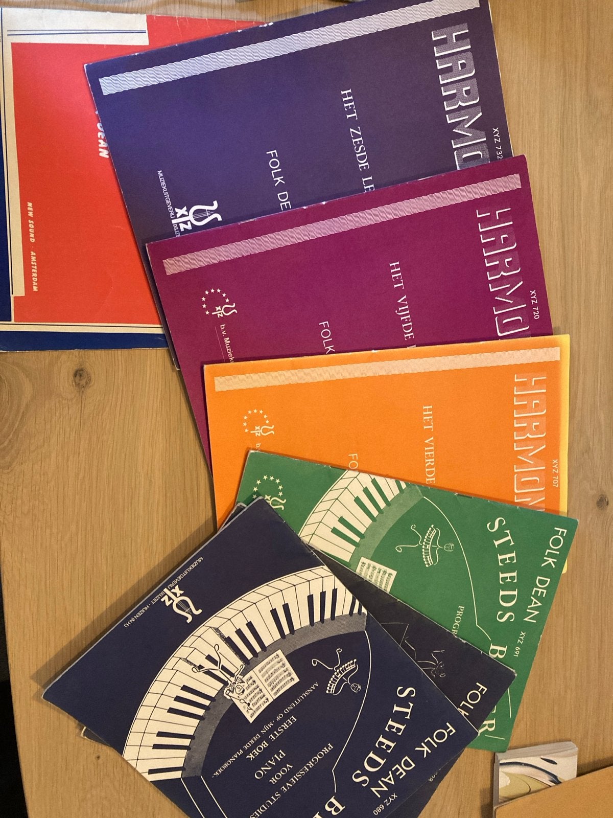 Muziekboeken voor orgel en piano, Orgel, Gebruikt, Klassiek, Les of Cursus